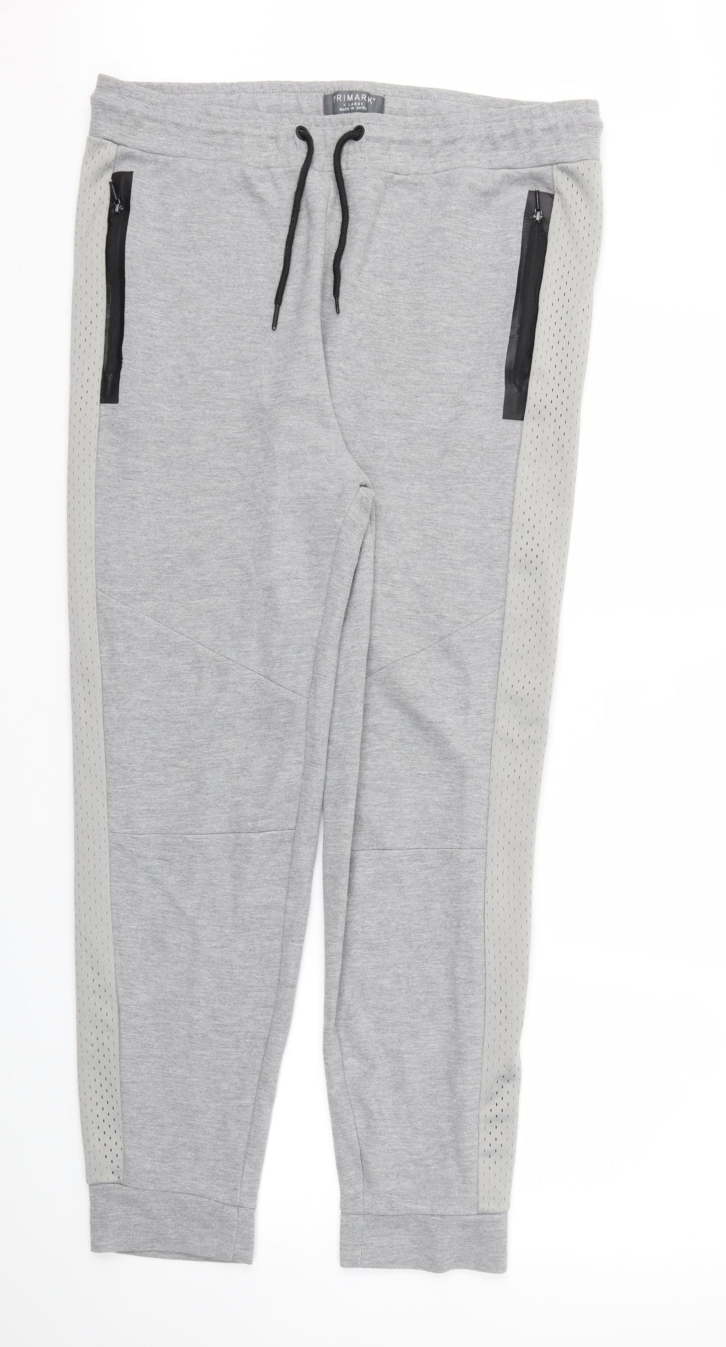 Primark Mens Grey   Jogger Trousers Size XL L28 in