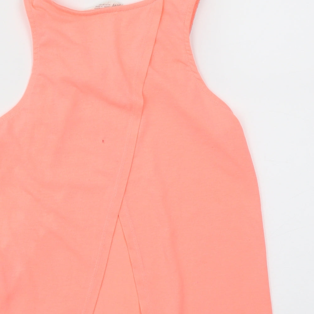 H&M Girls Pink   Basic T-Shirt Size 9-10 Years