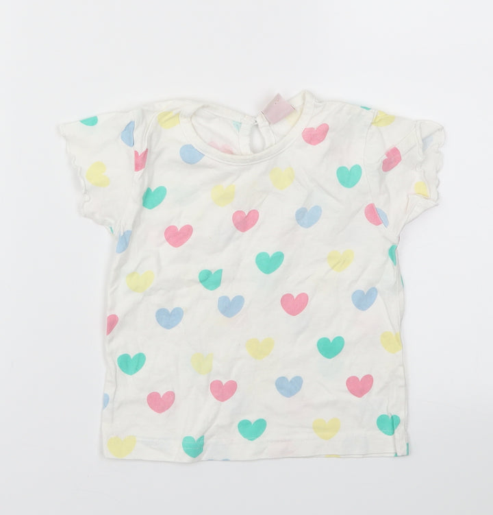 Girls Multicoloured   Basic Polo Size 18-24 Months