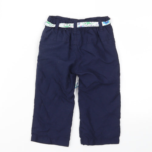 Early Days  Blue   Cargo Trousers Size 9-12 Months
