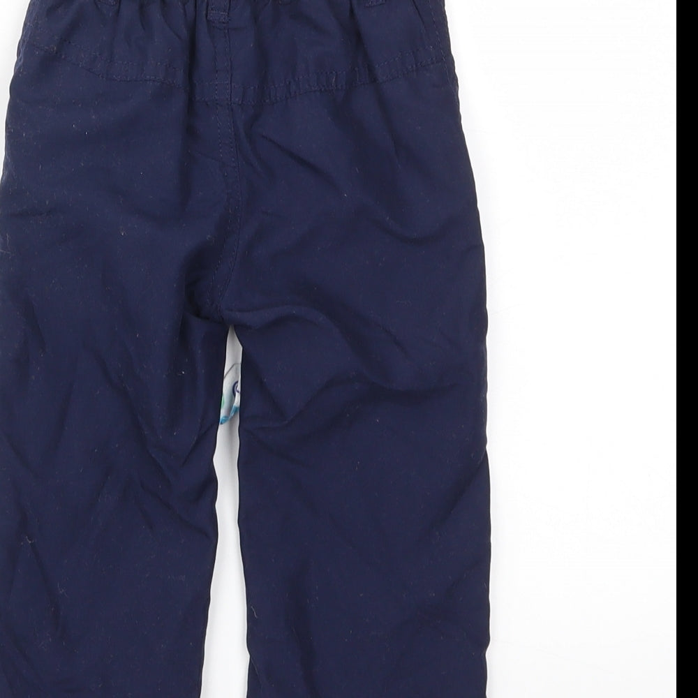 Early Days  Blue   Cargo Trousers Size 9-12 Months