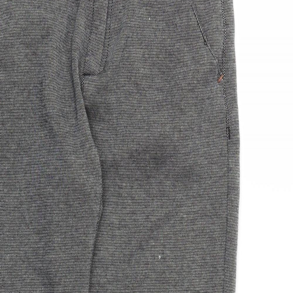 Zara Womens Grey   Trousers  Size 10 L22 in
