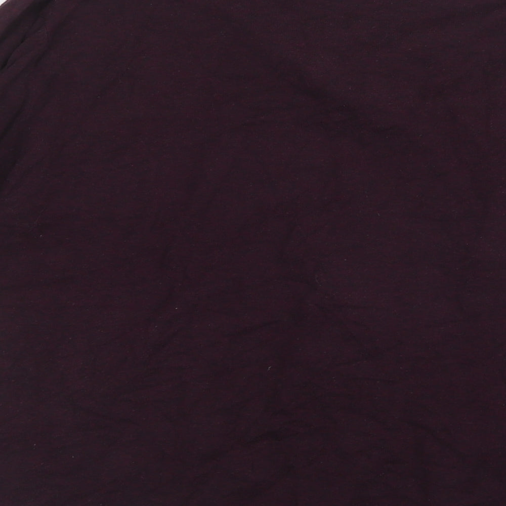 NEXT Mens Purple  Knit  T-Shirt Size L