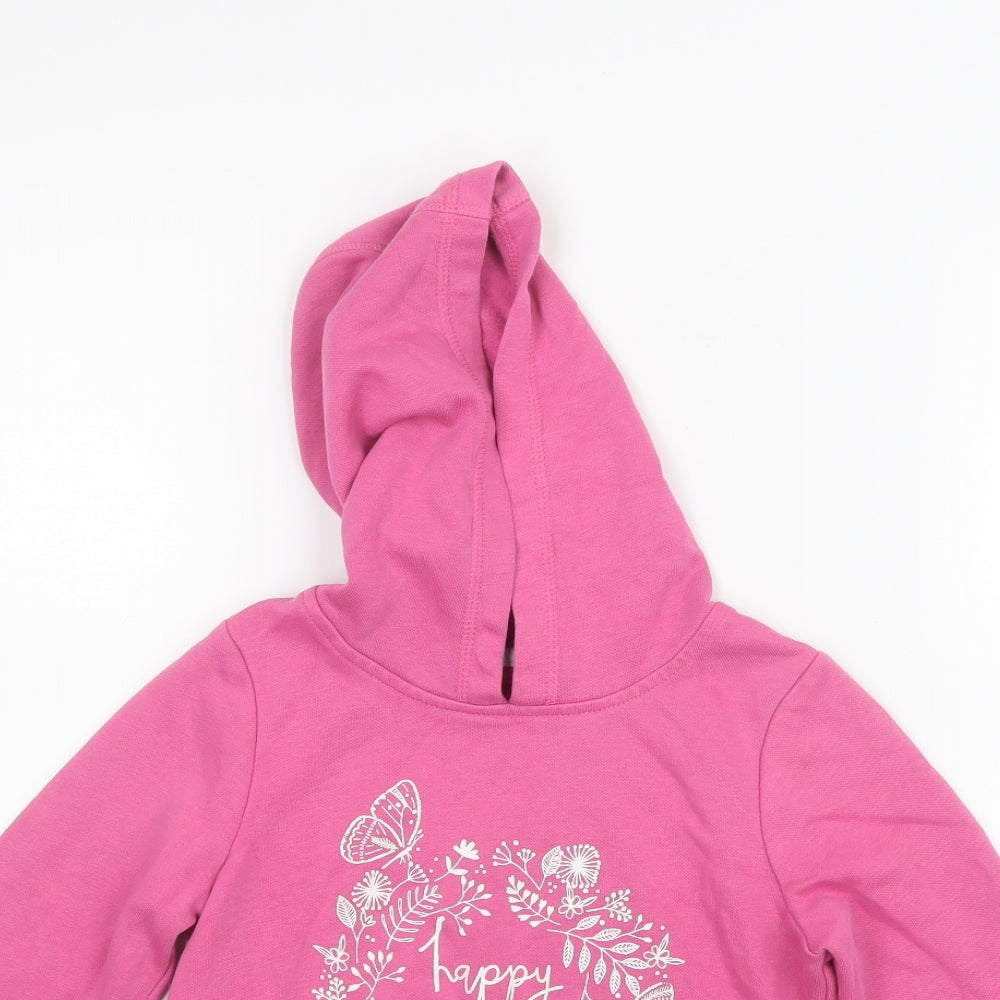 George Girls Pink   Pullover Hoodie Size 7-8 Years