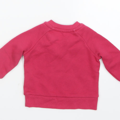 Primark Girls Pink   Pullover Jumper Size 0-3 Months