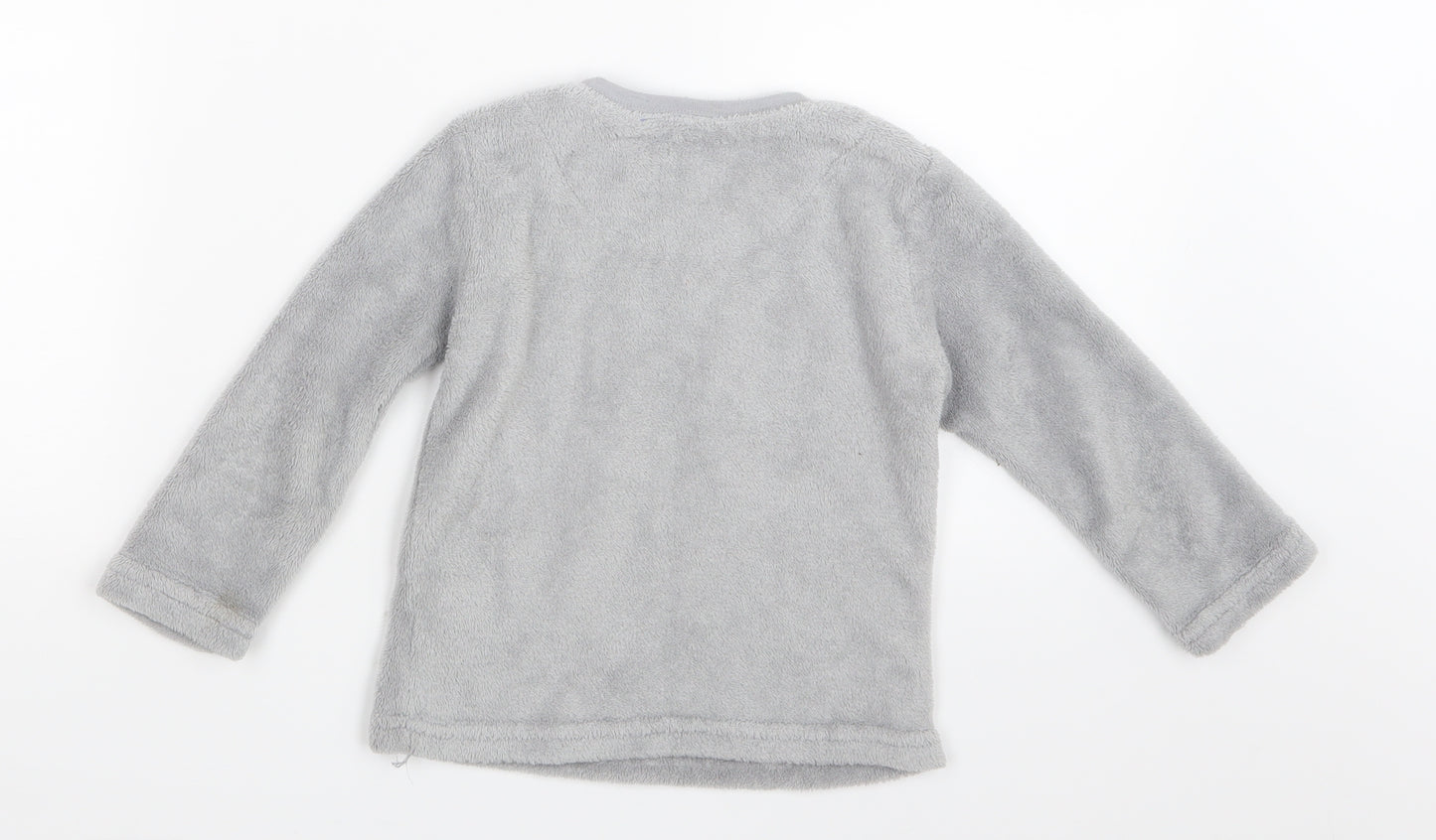 Primark Boys Grey Geometric   Pyjama Top Size 3-4 Years  - Batman