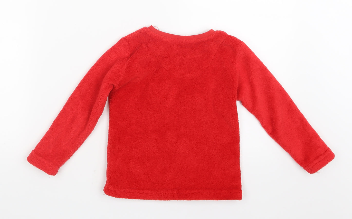 Primark Boys Red Geometric   Pyjama Top Size 3-4 Years  - Paw Patrol