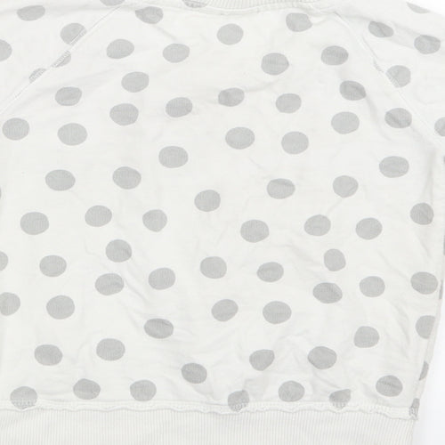 NEXT Girls White   Basic T-Shirt Size 5-6 Years