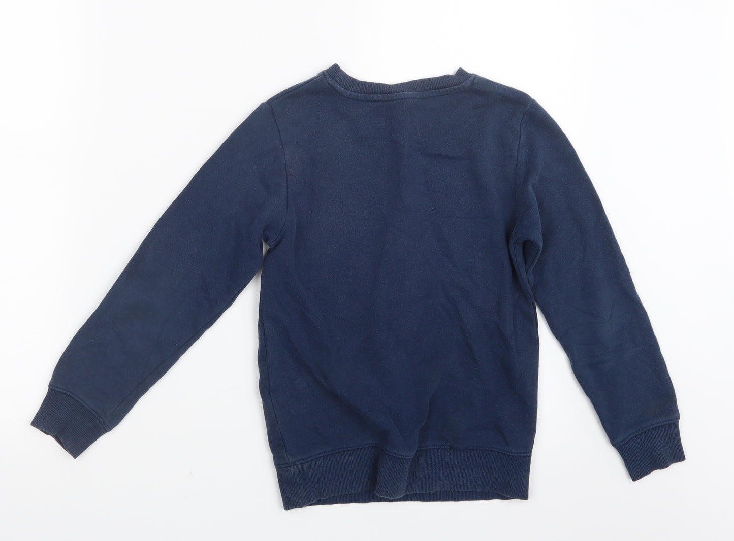 H&M Boys Blue   Pullover Jumper Size 7-8 Years