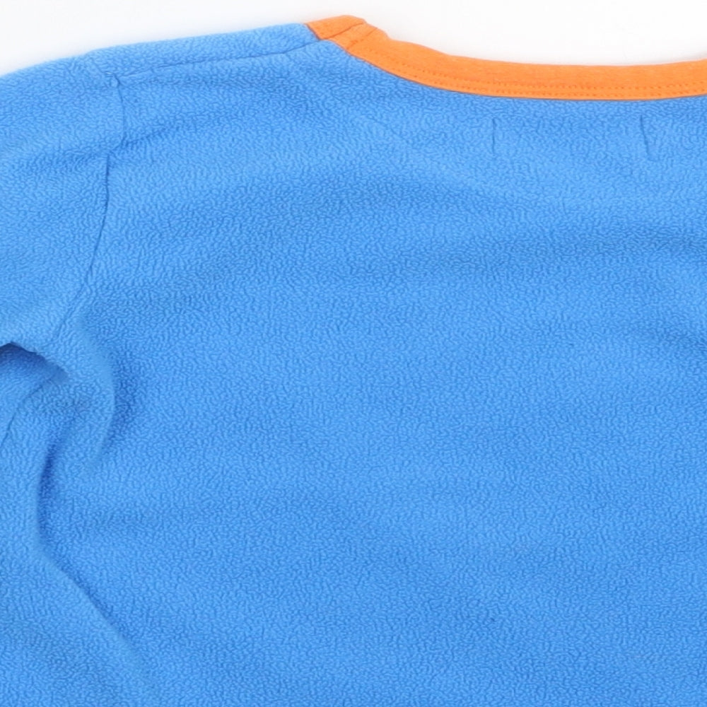 Primark Boys Blue Geometric   Pyjama Top Size 2-3 Years  - DInosaur