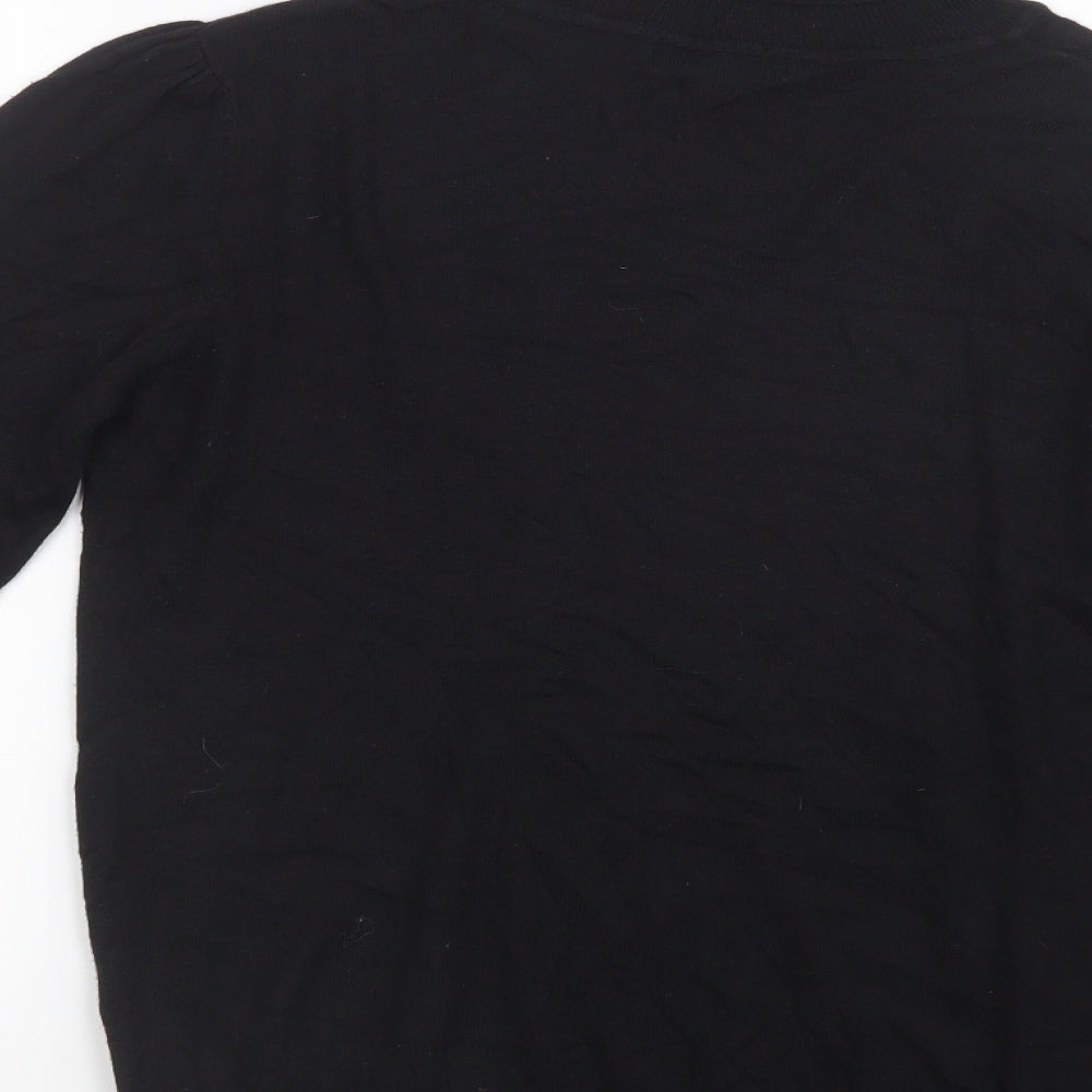 Atmosphere Womens Black  Knit Pullover Jumper Size 20