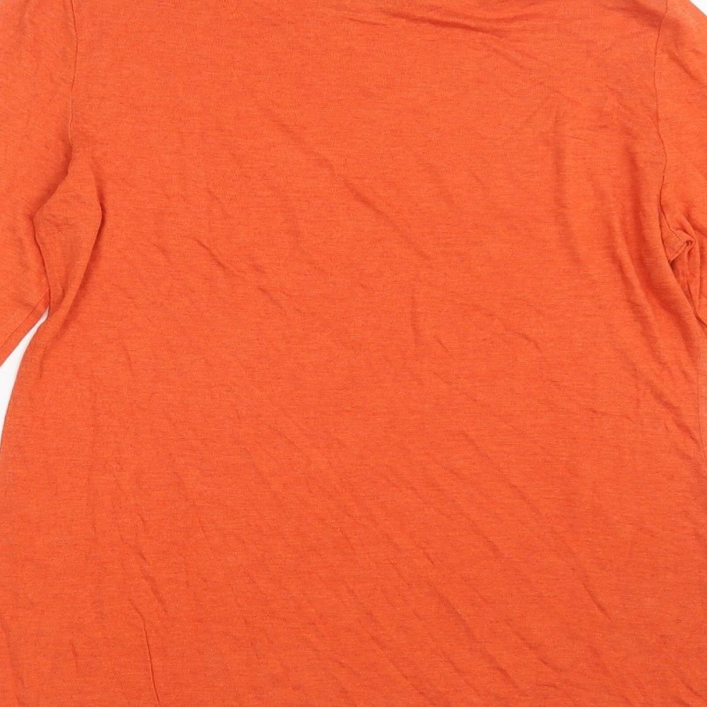 NEXT Womens Orange   Basic T-Shirt Size 16