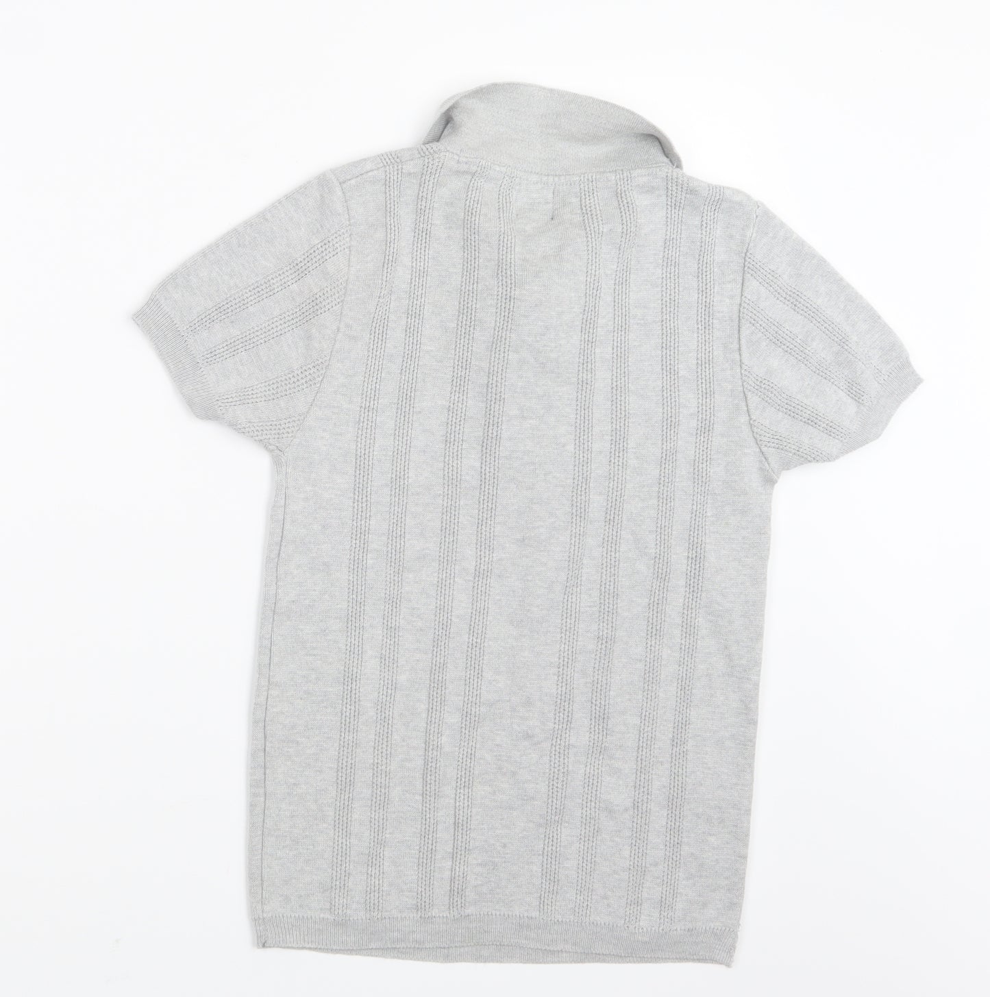 River Island Mens Grey    T-Shirt Size XS