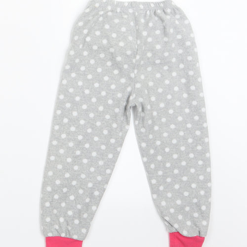 Young Dimension Girls Grey Spotted  Capri Pyjama Pants Size 3-4 Years