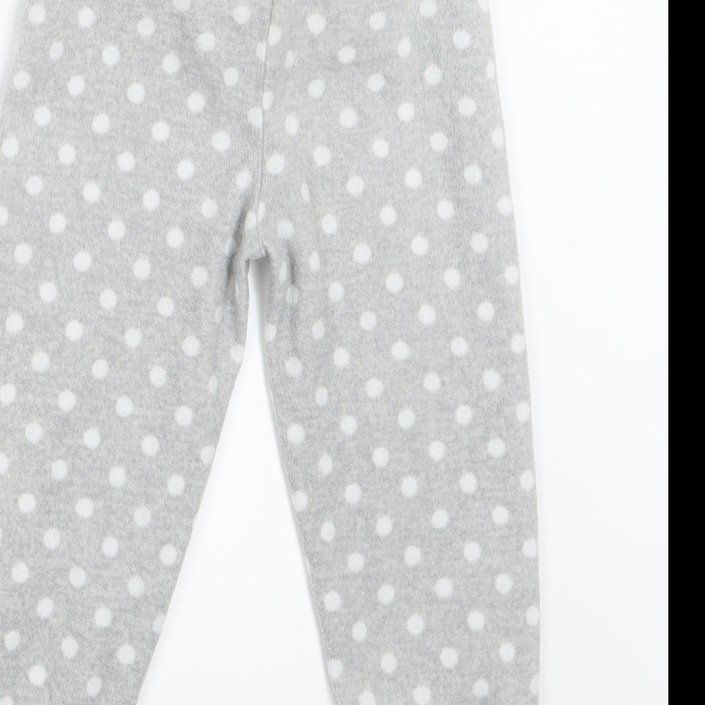 Young Dimension Girls Grey Spotted  Capri Pyjama Pants Size 3-4 Years