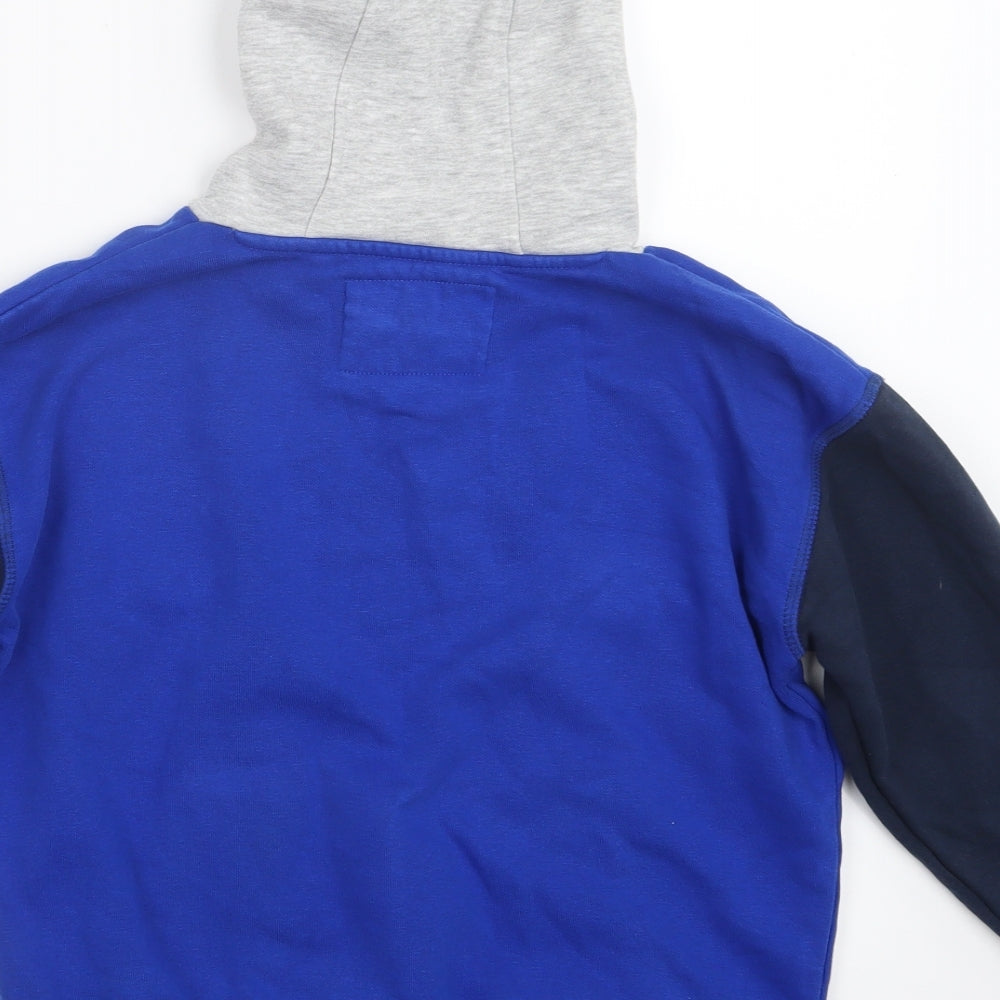 Marks and Spencer Boys Blue   Pullover Hoodie Size 7-8 Years  - Harry Potter