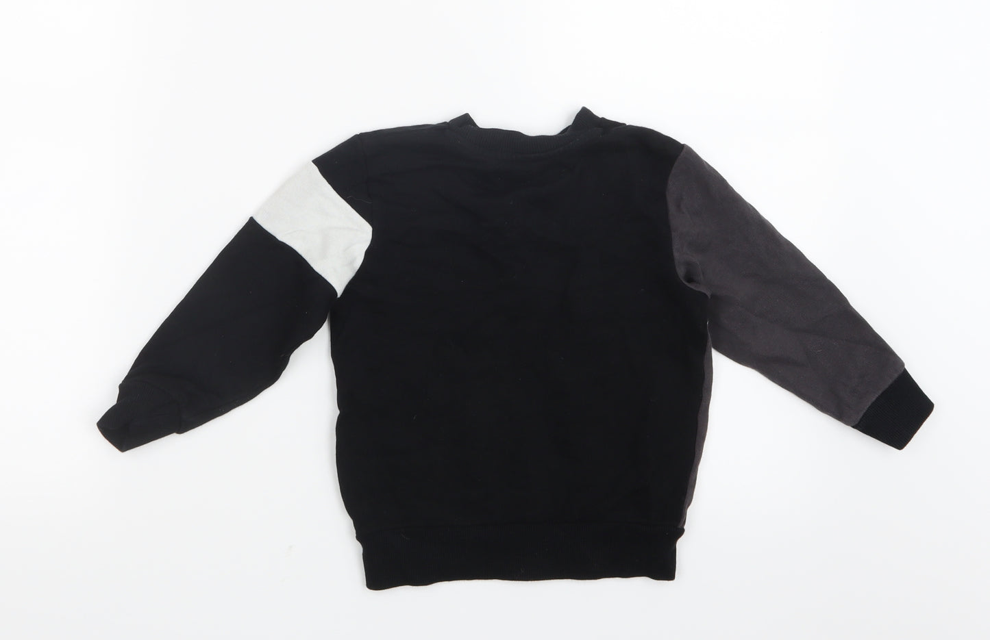 NEXT Boys Black   Pullover Jumper Size 2-3 Years