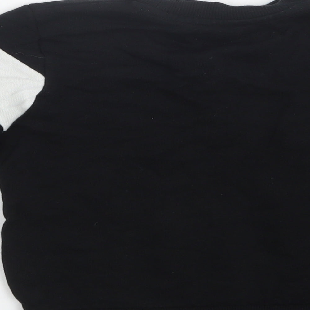 NEXT Boys Black   Pullover Jumper Size 2-3 Years