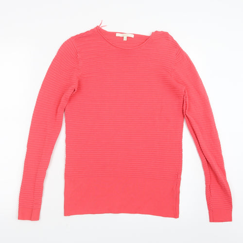 Vida Vi Womens Pink   Pullover Jumper Size S