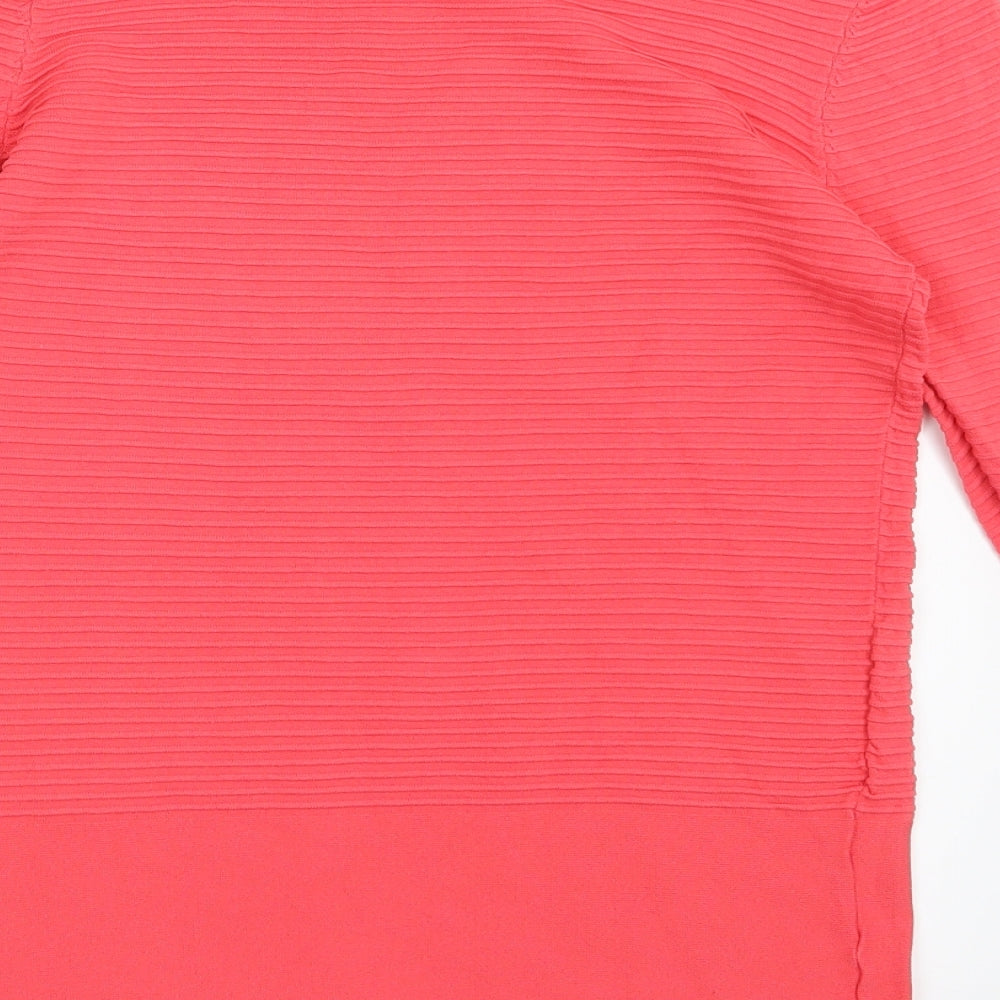 Vida Vi Womens Pink   Pullover Jumper Size S