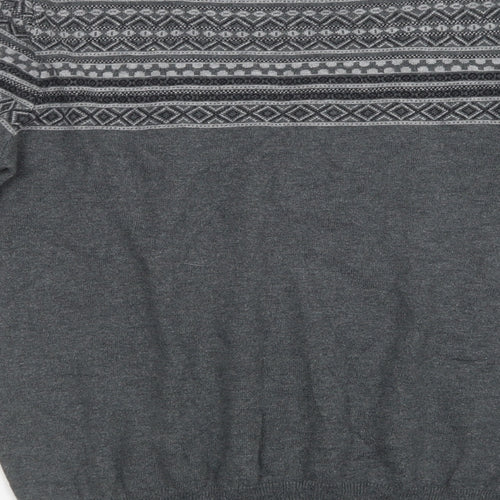 NEXT Womens Grey  Knit Pullover Jumper Size 10