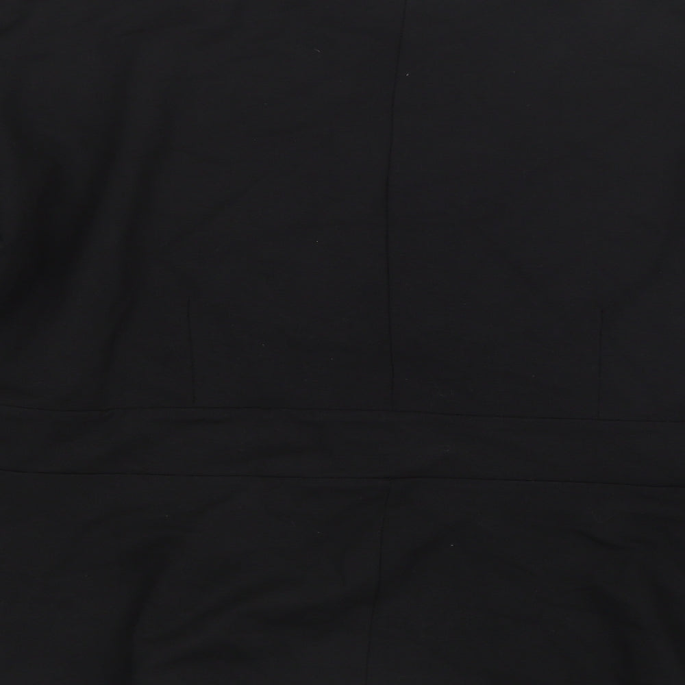 Eloquii Womens Black   Basic T-Shirt Size 18  - Peplum