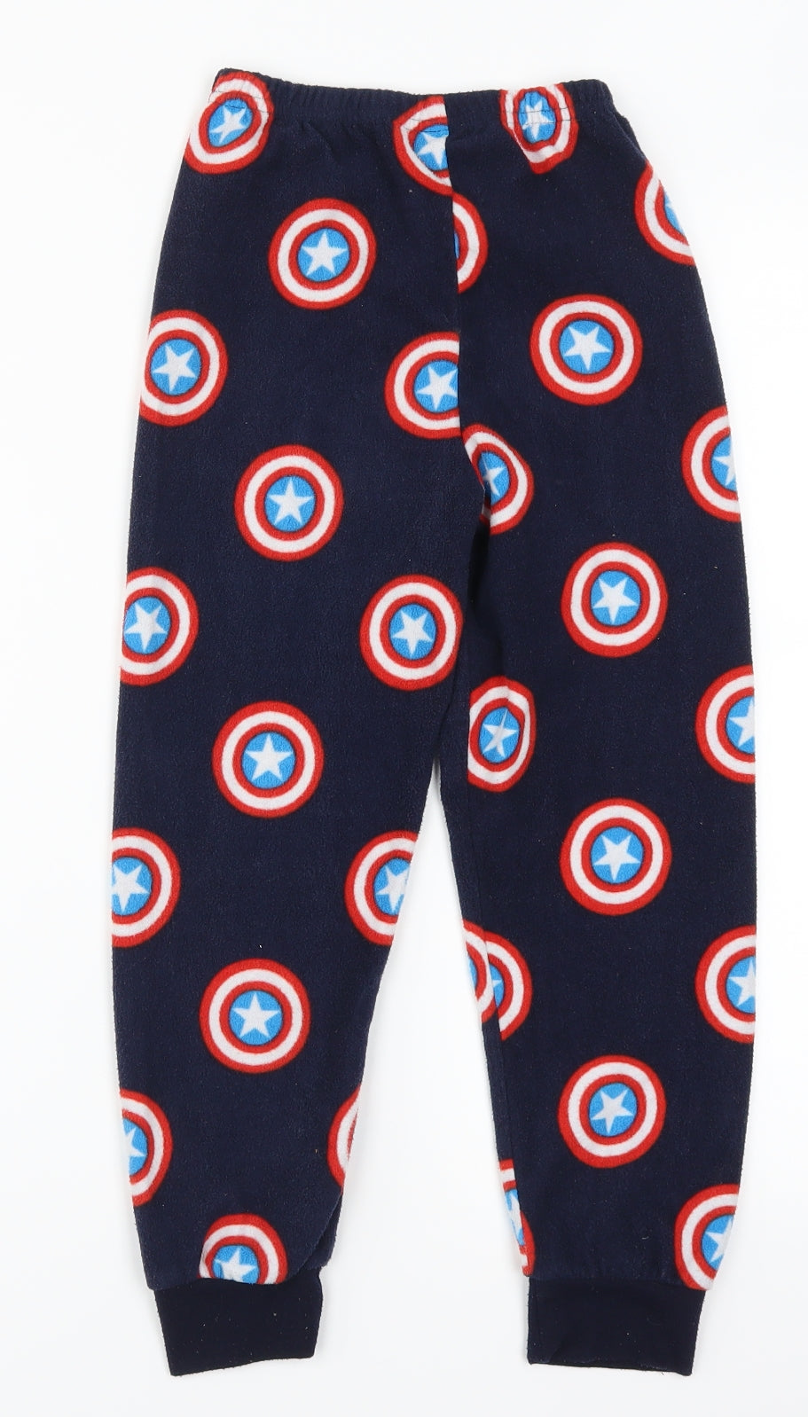 Primark Boys Blue   Sweatpants Trousers Size 7-8 Years - Captain America