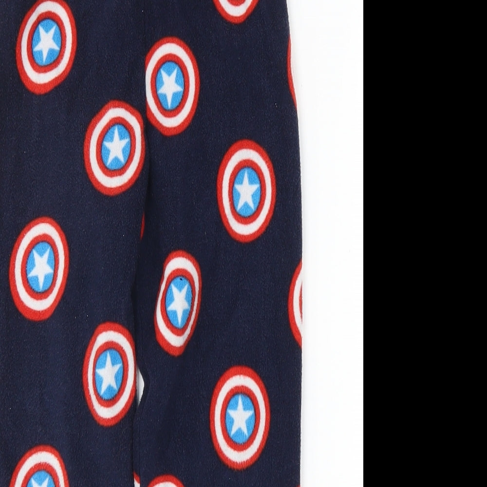 Primark Boys Blue   Sweatpants Trousers Size 7-8 Years - Captain America