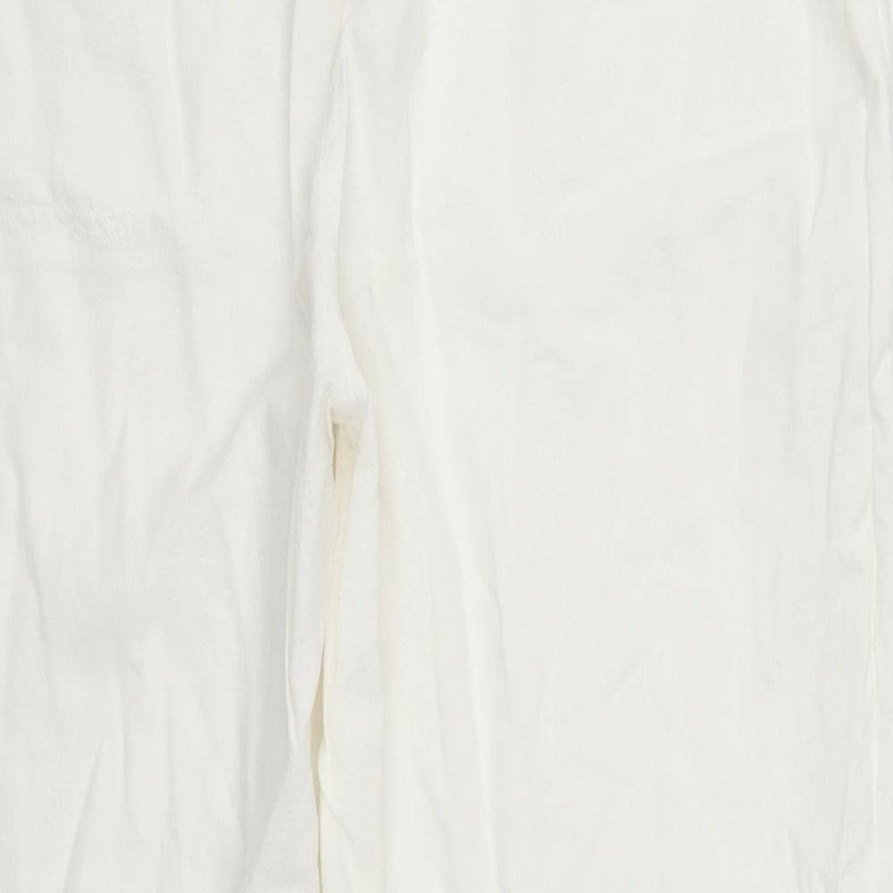 Ethel Austin Womens White   Trousers  Size 18 L26 in