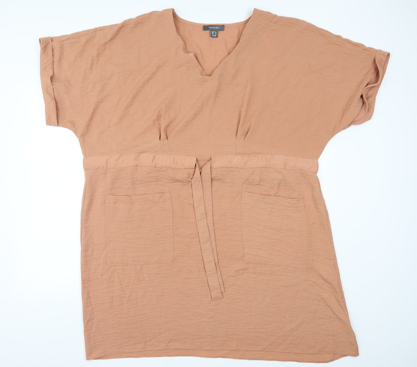 Primark Womens Orange   T-Shirt Dress  Size 20
