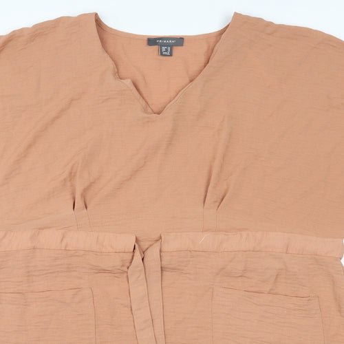 Primark Womens Orange   T-Shirt Dress  Size 20