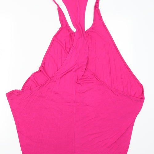New Look Womens Pink   Basic Tank Size 14