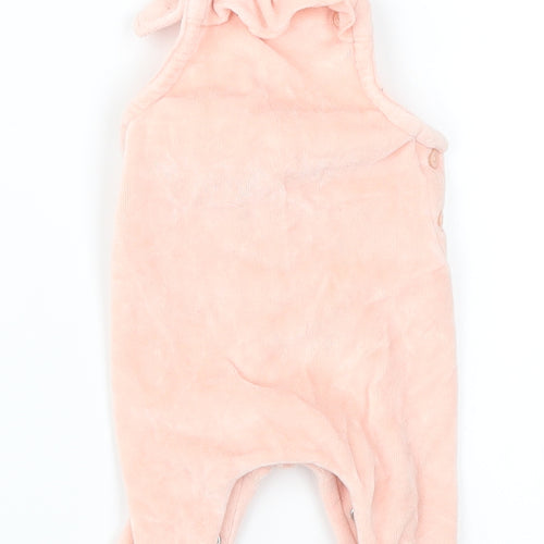 NEXT Girls Pink   Romper One-Piece Size 0-3 Months