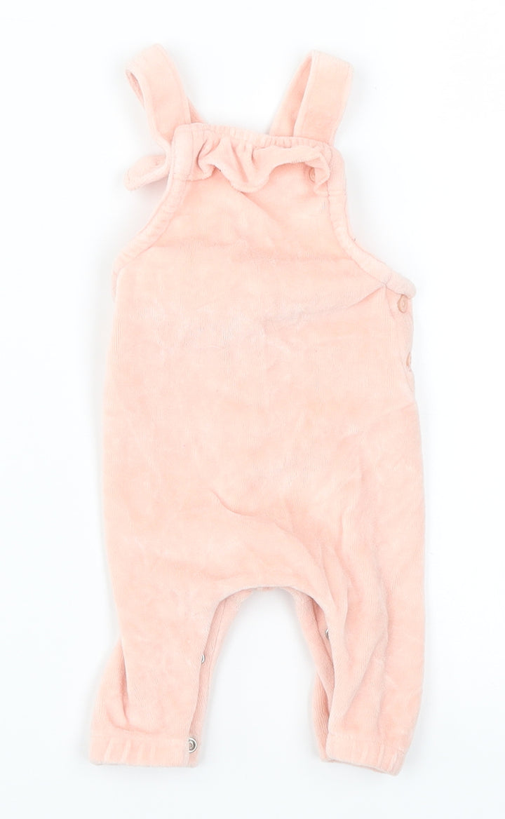 NEXT Girls Pink Romper One-Piece Size 0-3 Months