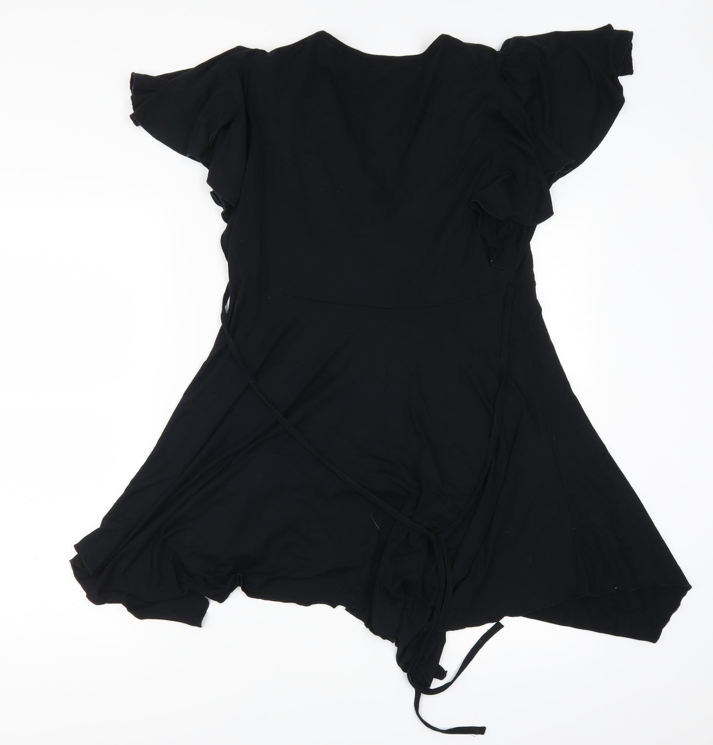 Julien Macdonald Womens Black   Basic T-Shirt Size 14