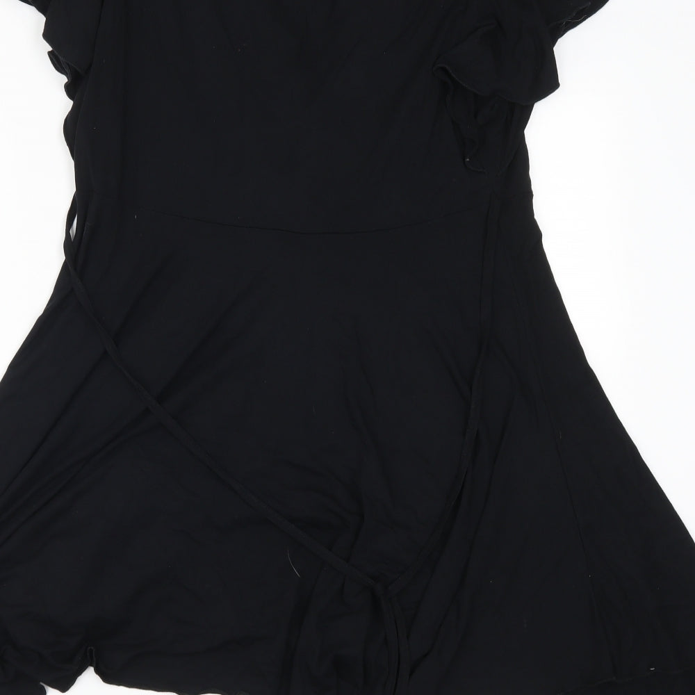 Julien Macdonald Womens Black   Basic T-Shirt Size 14