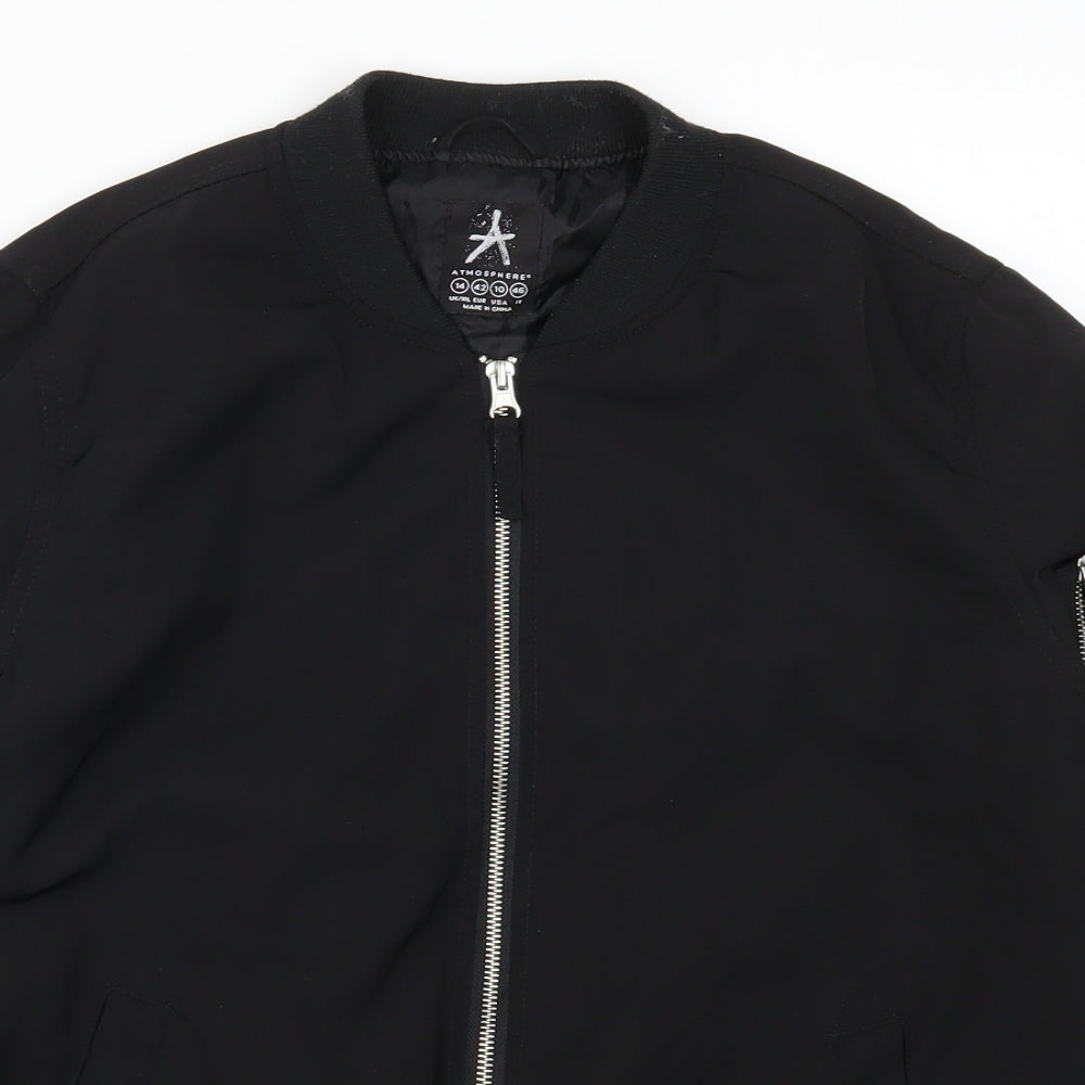 Atmosphere Womens Black   Bomber Jacket Jacket Size 14