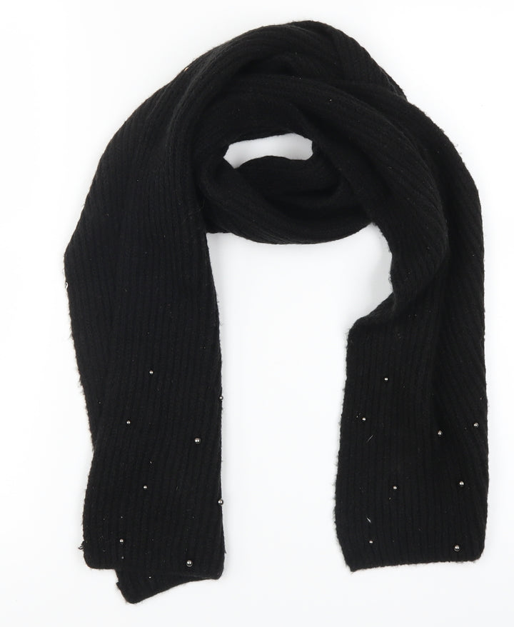 Preworn Womens Black Scarf