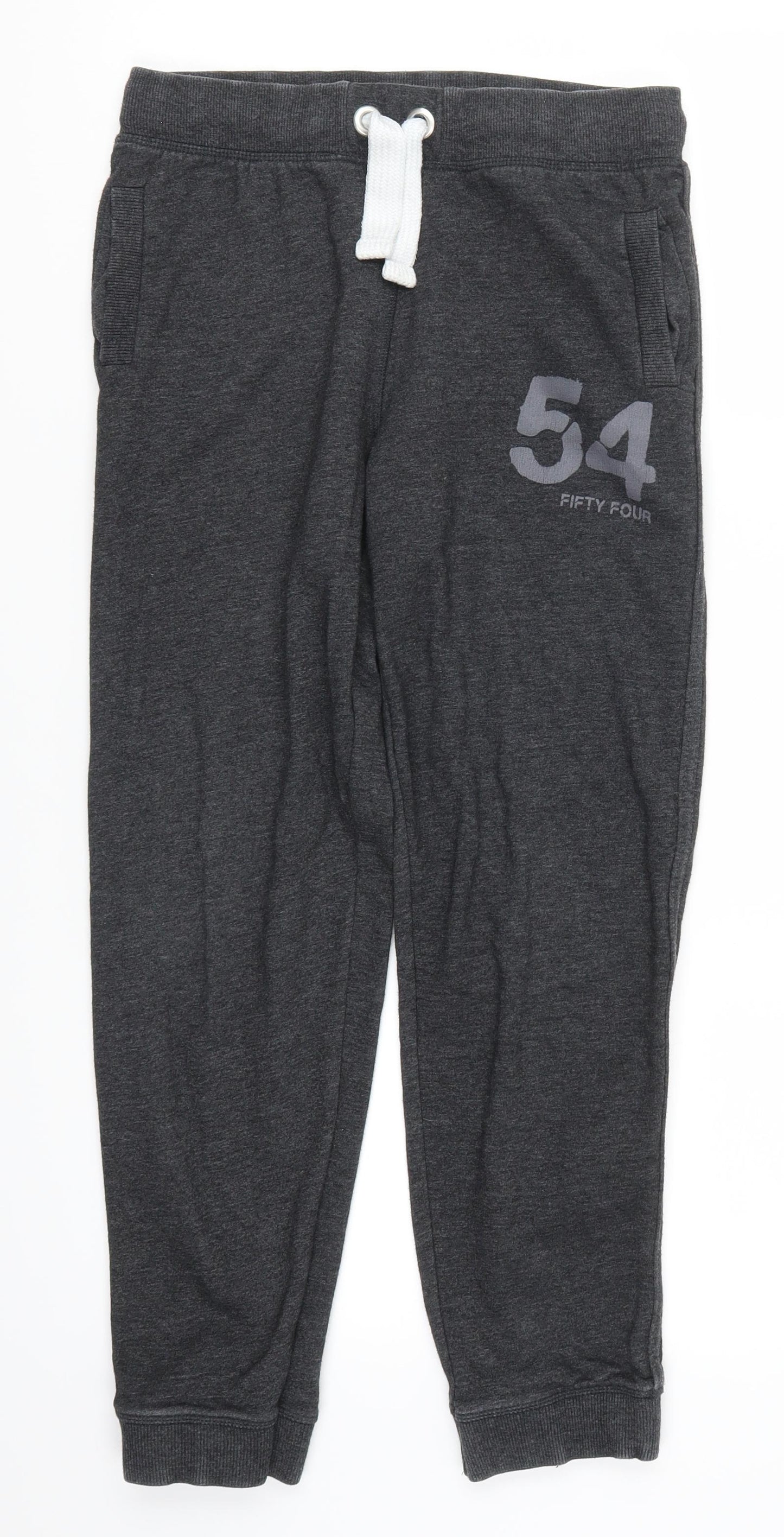 F&F Boys Grey   Sweatpants Trousers Size 12-13 Years - 54