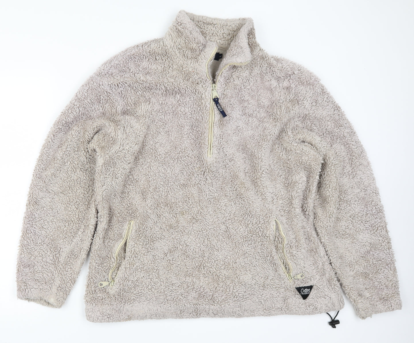 Cotton Traders Womens Beige   Jacket  Size L