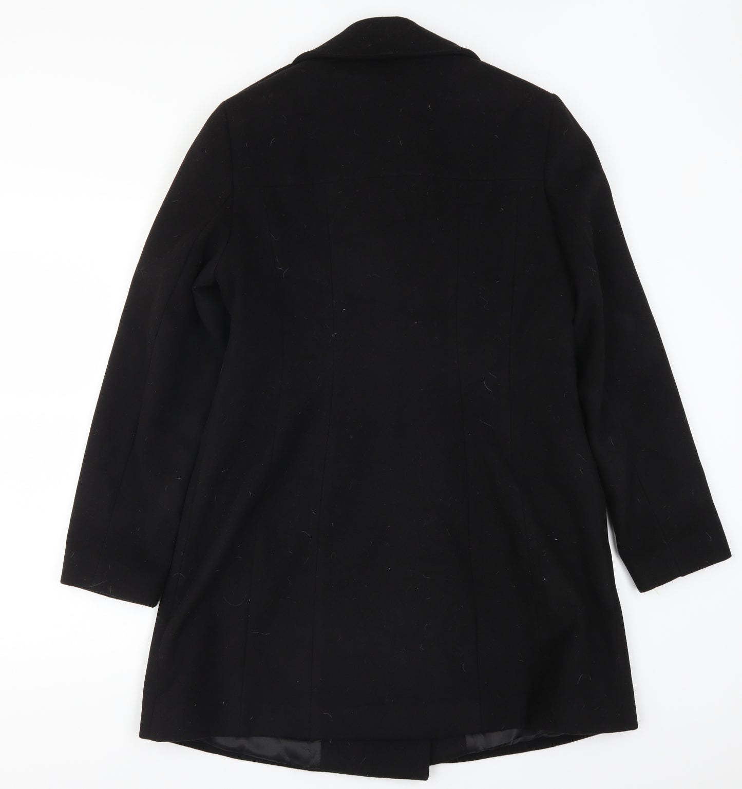 New Look Womens Black   Pea Coat Coat Size 14