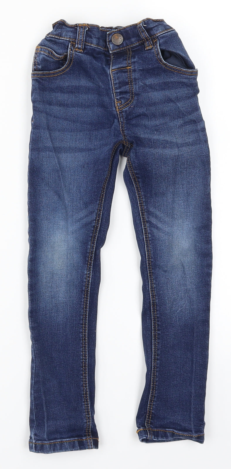 NEXT Boys Blue  Denim Skinny Jeans Size 4-5 Years