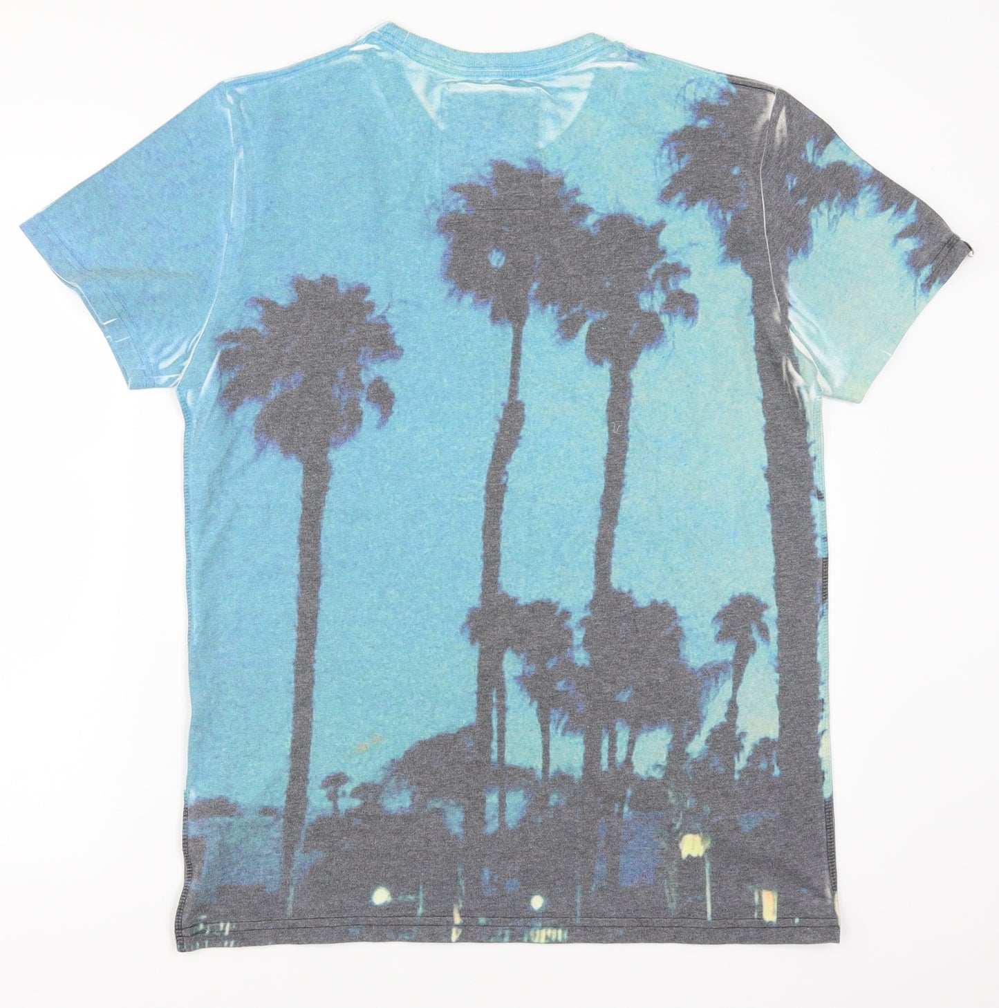 Superdry Mens Blue    T-Shirt Size L  - Superdry South Side