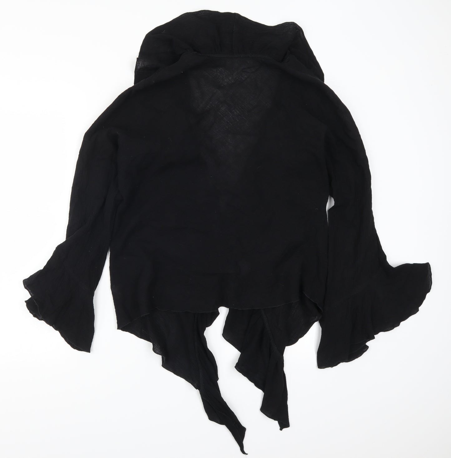 Preworn Womens Black   Cardigan Jumper Size 14