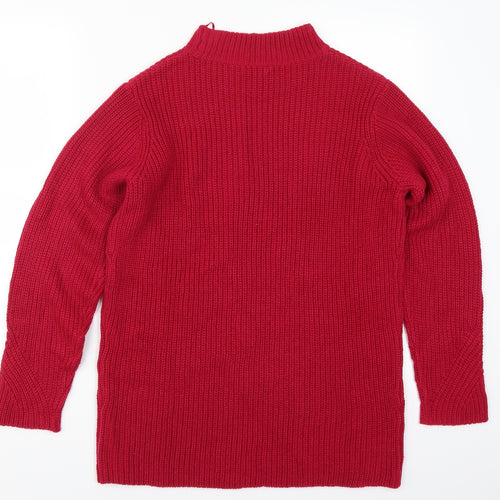 Damat Womens Pink   Pullover Jumper Size 14