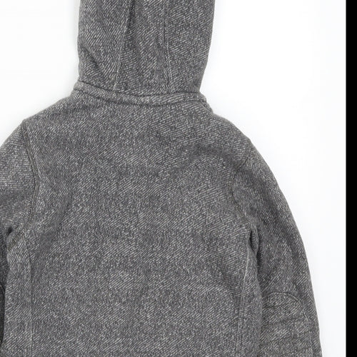 Marks and Spencer Girls Grey   Full Zip Hoodie Size 5-6 Years
