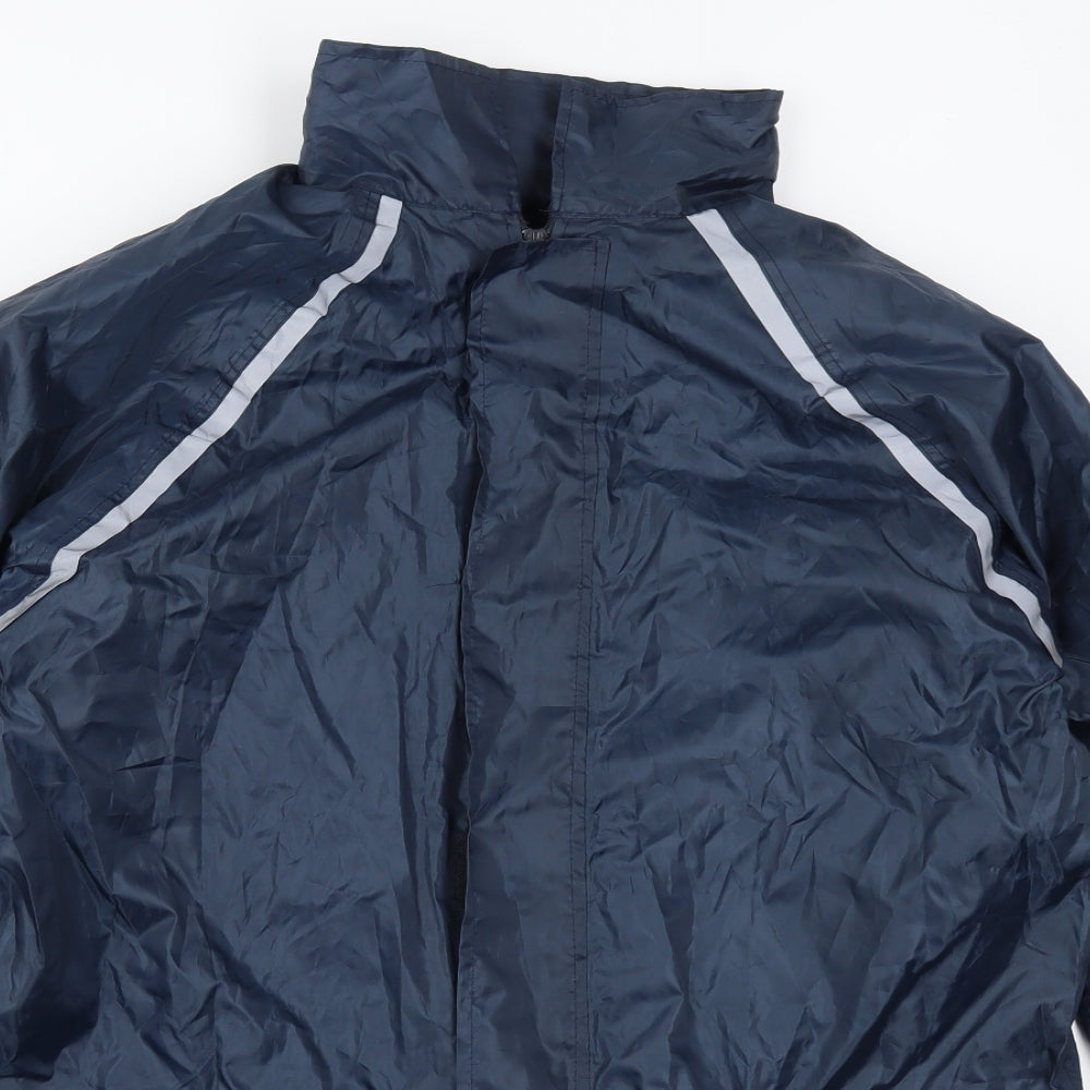 James Pringle Mens Blue   Rain Coat Coat Size M