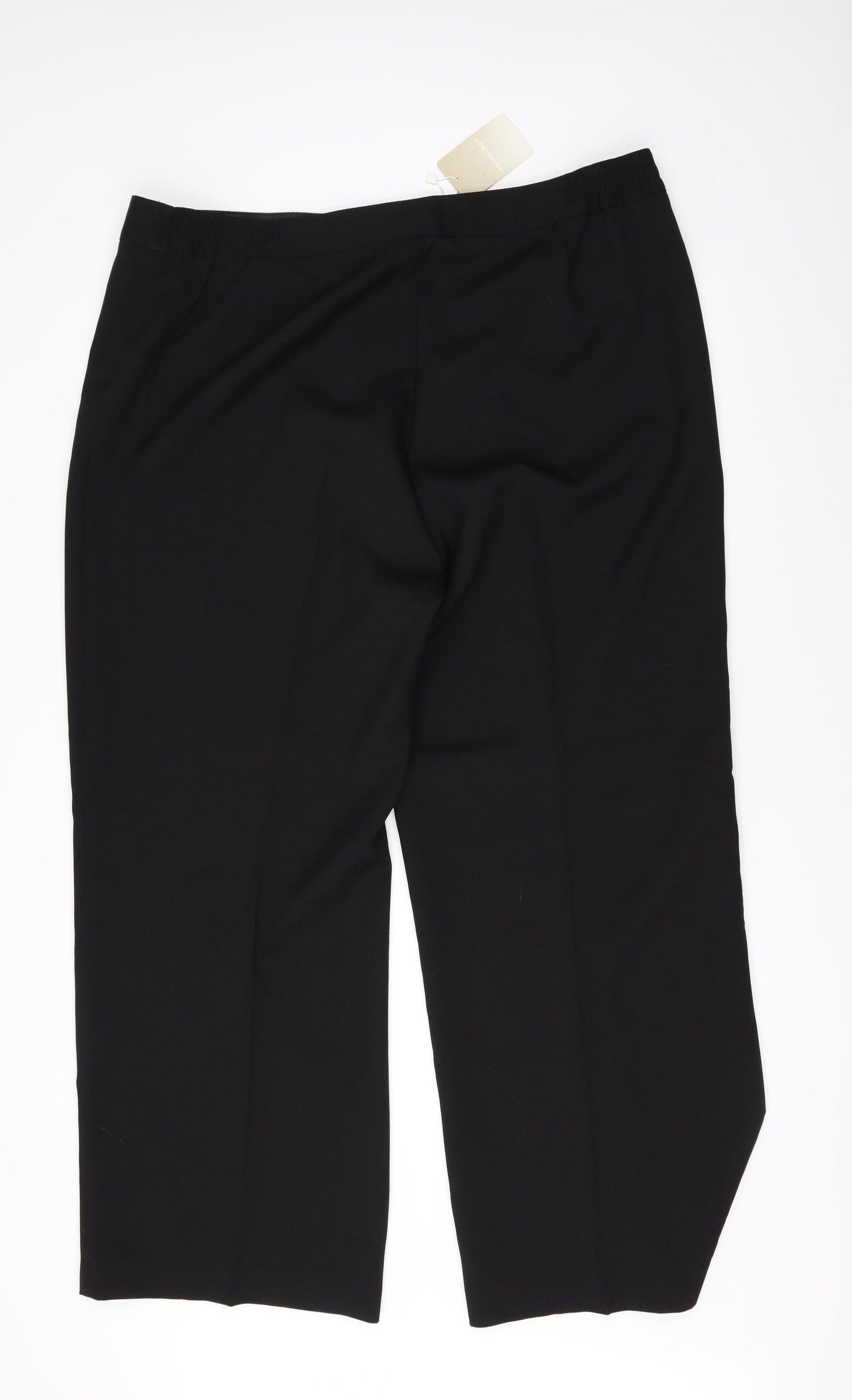 Anthology Womens Black   Trousers  Size 20 L30 in