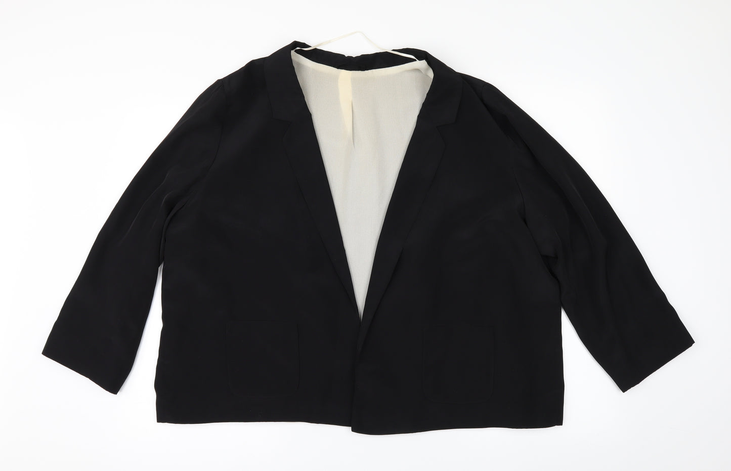 Preworn Womens Black   Jacket  Size 22