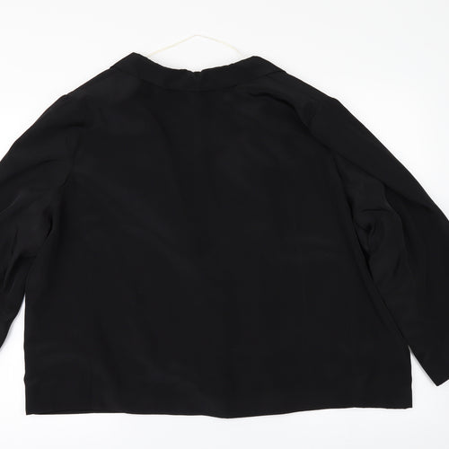 Preworn Womens Black   Jacket  Size 22